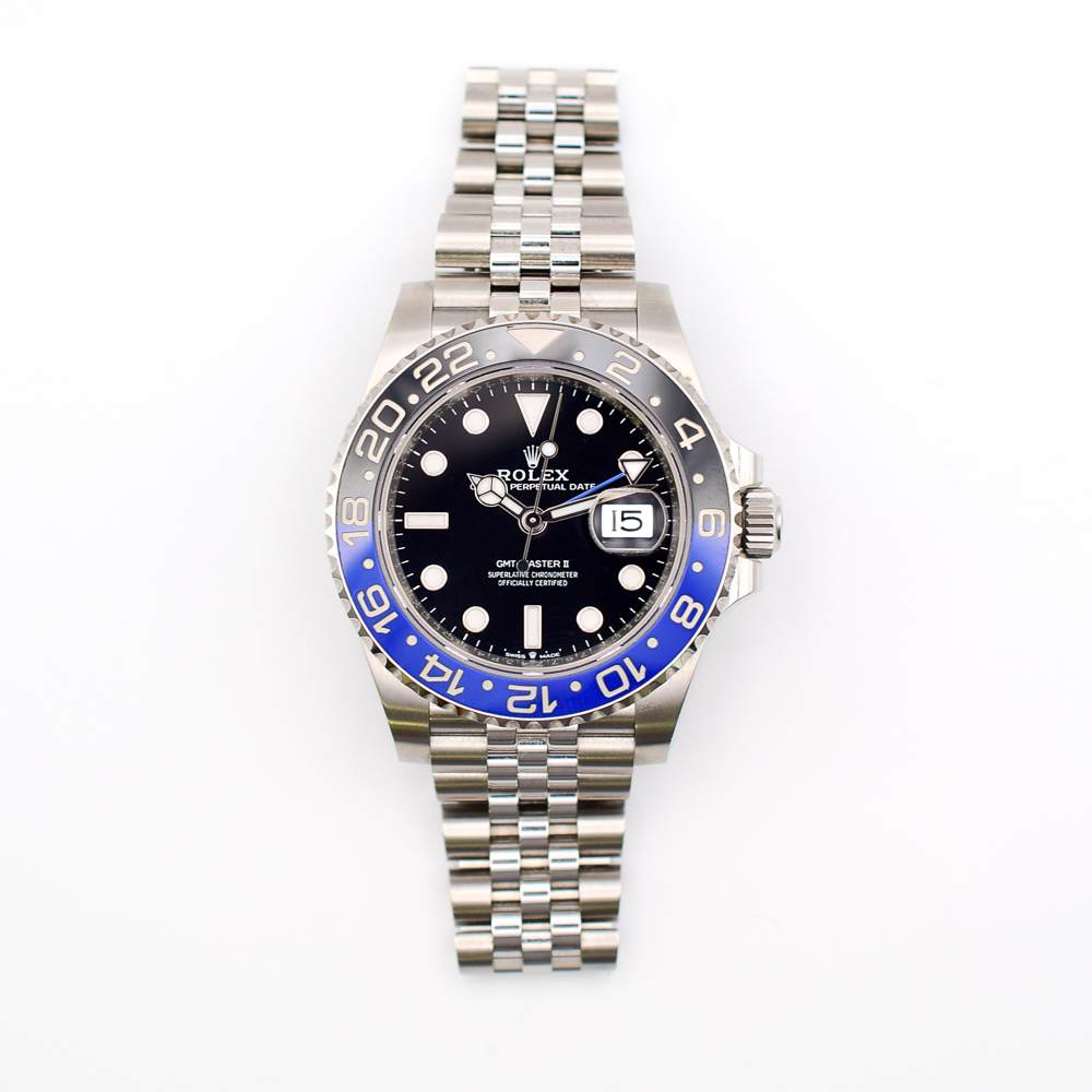 GMT-Master II Steel Jubilee Black Dial "Batgirl" 40mm Product Image 1