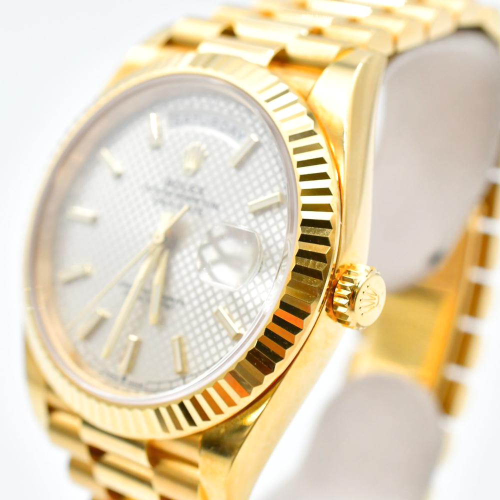 Day-Date Yellow Gold Silver Dial 40mm Product Image 3