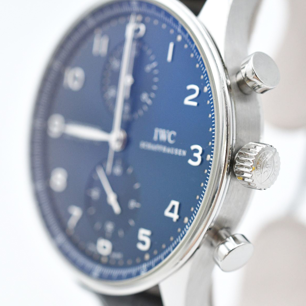 Portuguese Chrono Steel Blue Dial 40mm Product Image 2