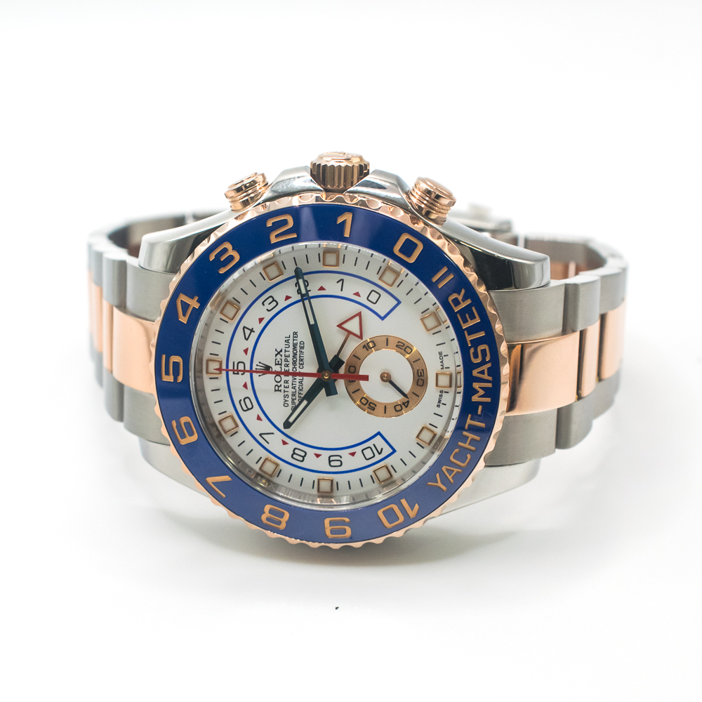 Yacht-Master II Rose Gold & Steel White Dial 44mm Product Image 2