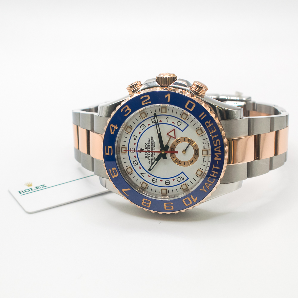 Yacht-Master II Rose Gold & Steel White Dial 44mm Product Image 4