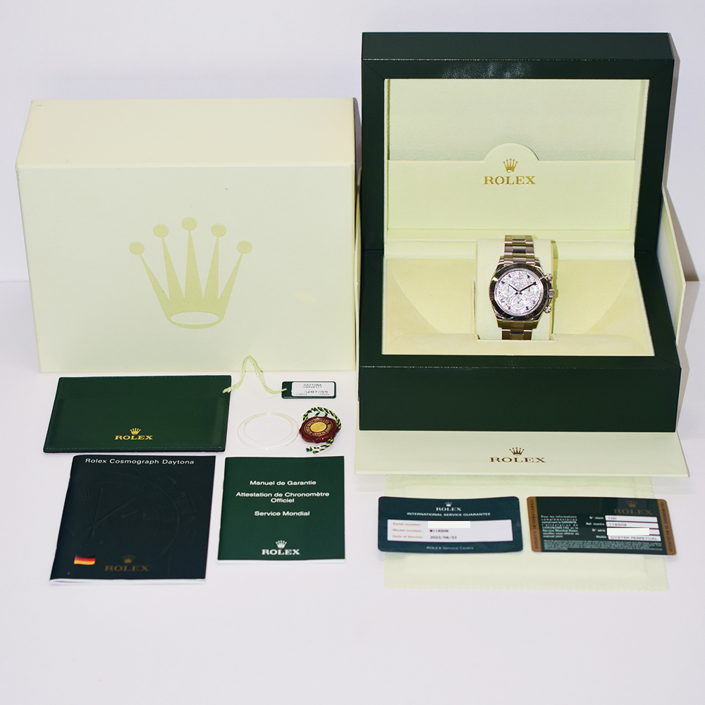 Daytona White Gold Pave Dial 40mm Product Image 11