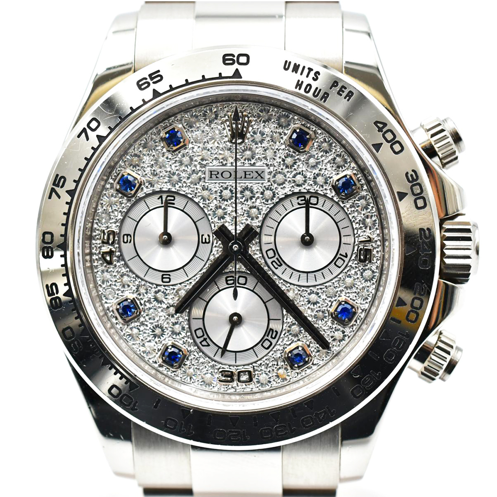 Daytona White Gold Pave Dial 40mm Product Image 2