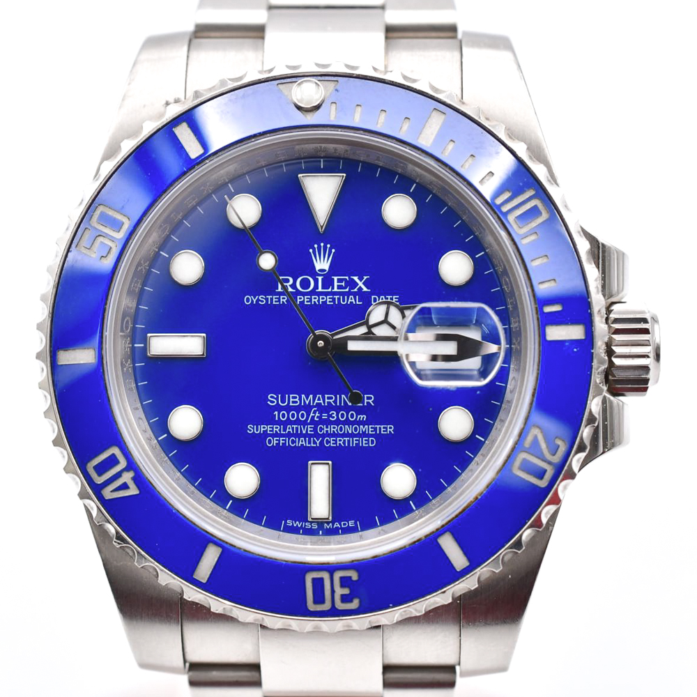 Submariner Date White Gold Blue Dial 40mm Product Image 2