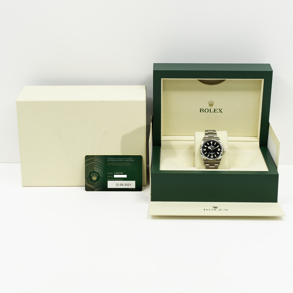 Explorer Steel Black Dial 36mm Product Image 11
