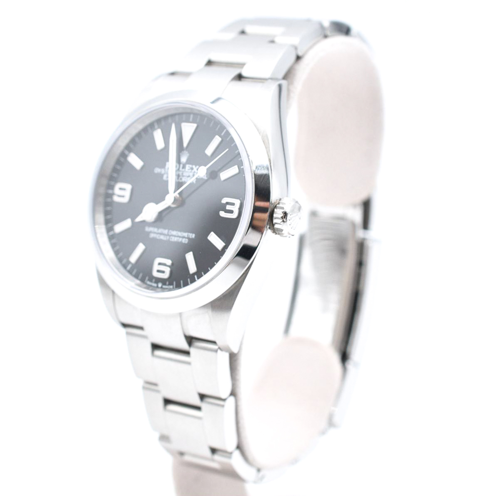 Explorer Steel Black Dial 36mm Product Image 3