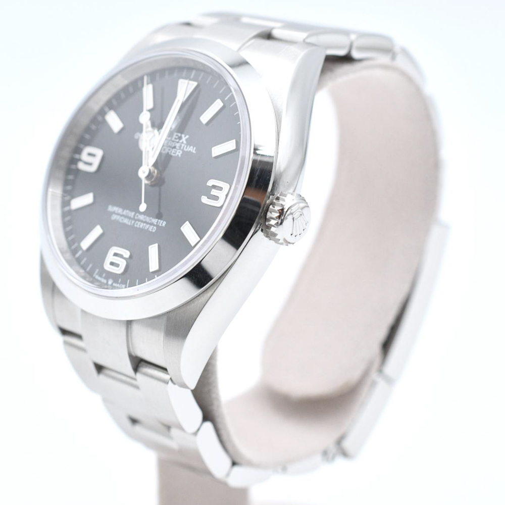 Explorer Steel Black Dial 36mm Product Image 3