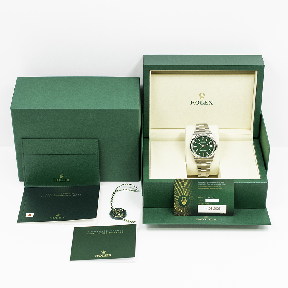 Oyster Perpetual Steel Green Dial 41mm Product Image 10