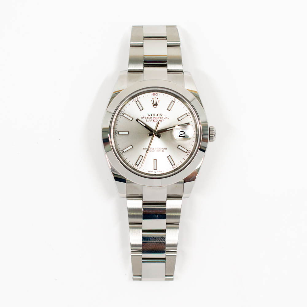 Datejust Steel Silver Dial 41mm Product Image 1