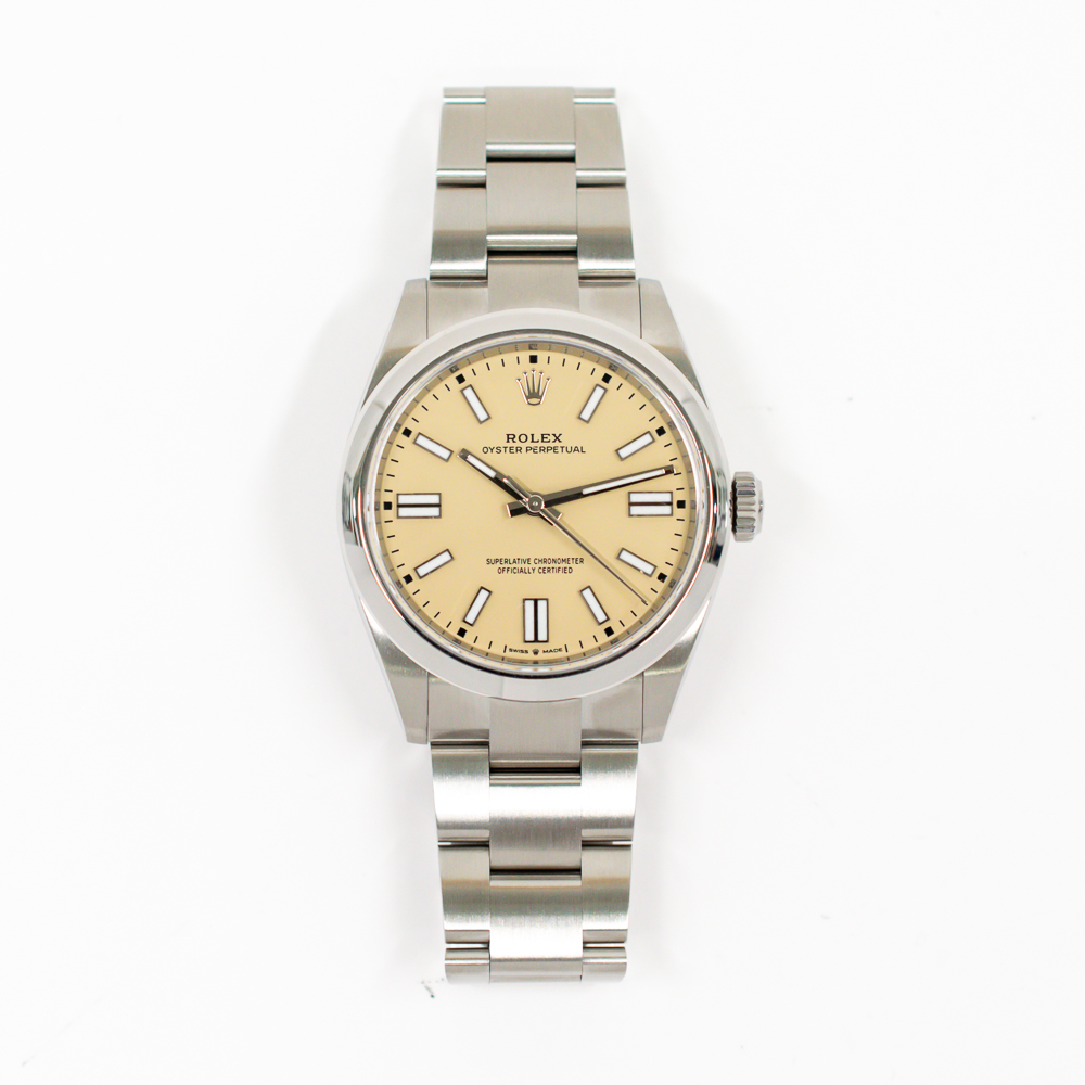 Oyster Perpetual Steel Beige Dial 41mm Product Image 1