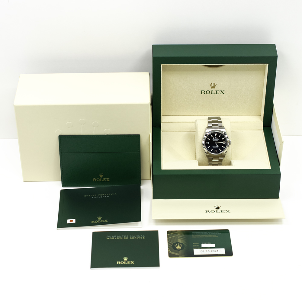 Explorer Steel Black Dial 40mm Product Image 11