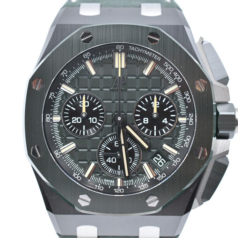 Royal Oak Offshore Titanium & Ceramic Green Dial 43mm Product Image 2