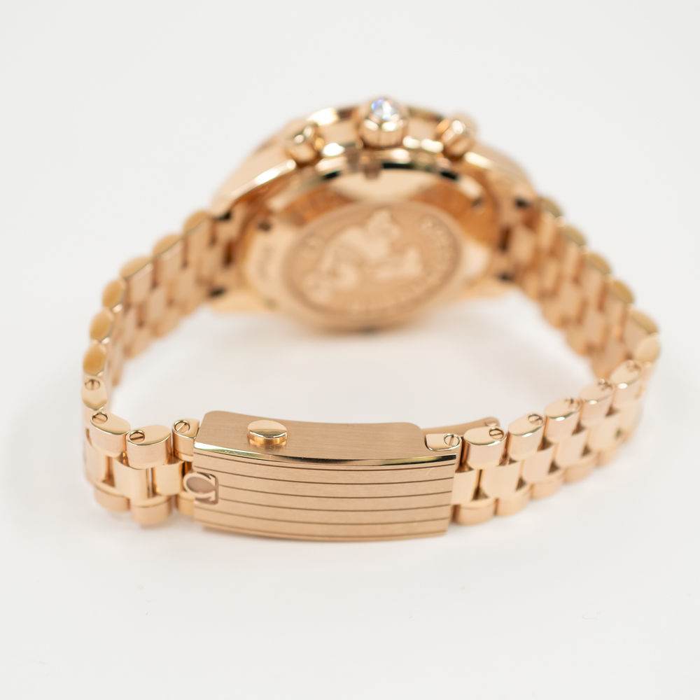 Speedmaster Date Rose Gold Diamond Brown Dial 38mm Product Image 4