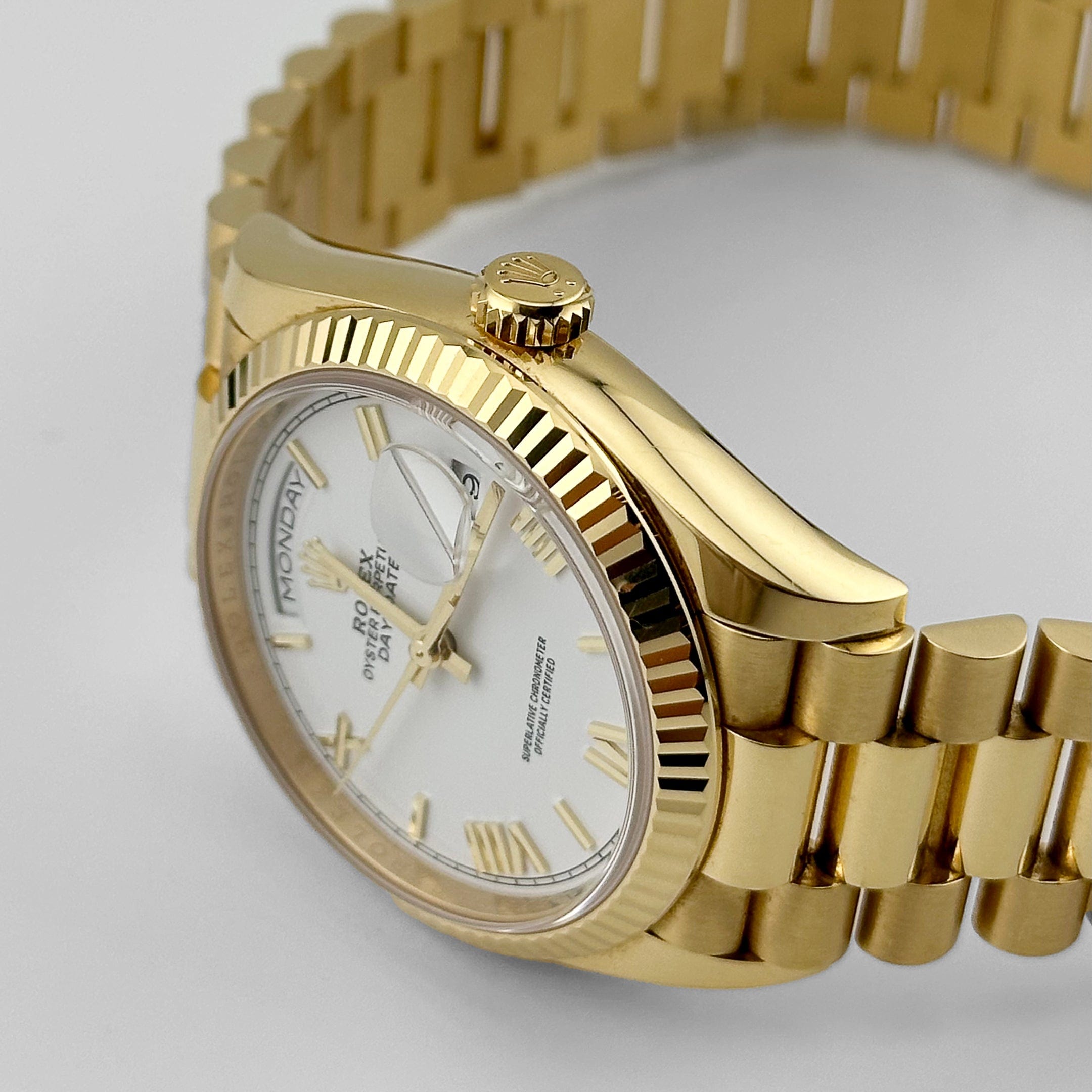 Day-Date Yellow Gold White Dial 36mm Product Image 2