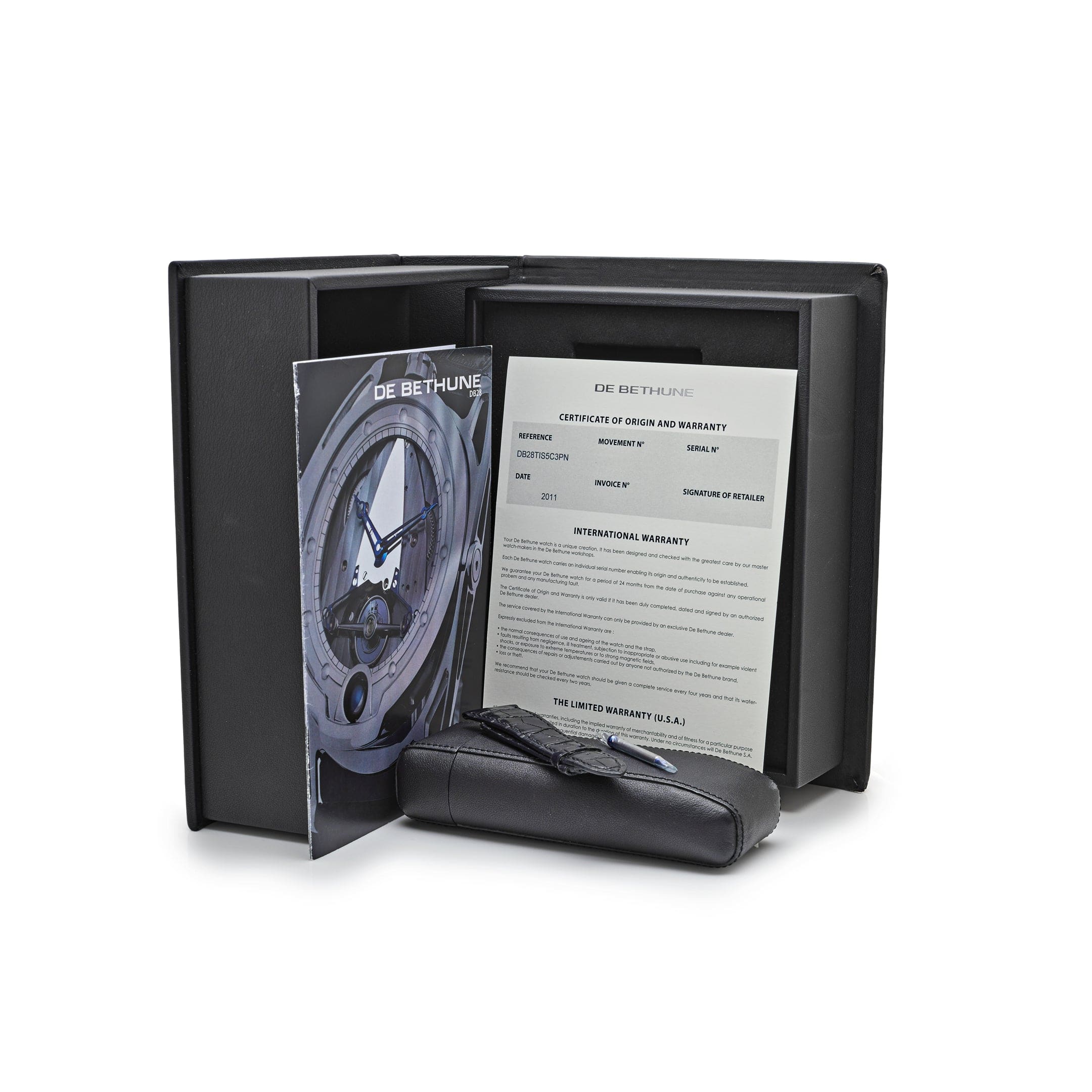 DB28 Titanium Silver Dial 43mm Product Image 6