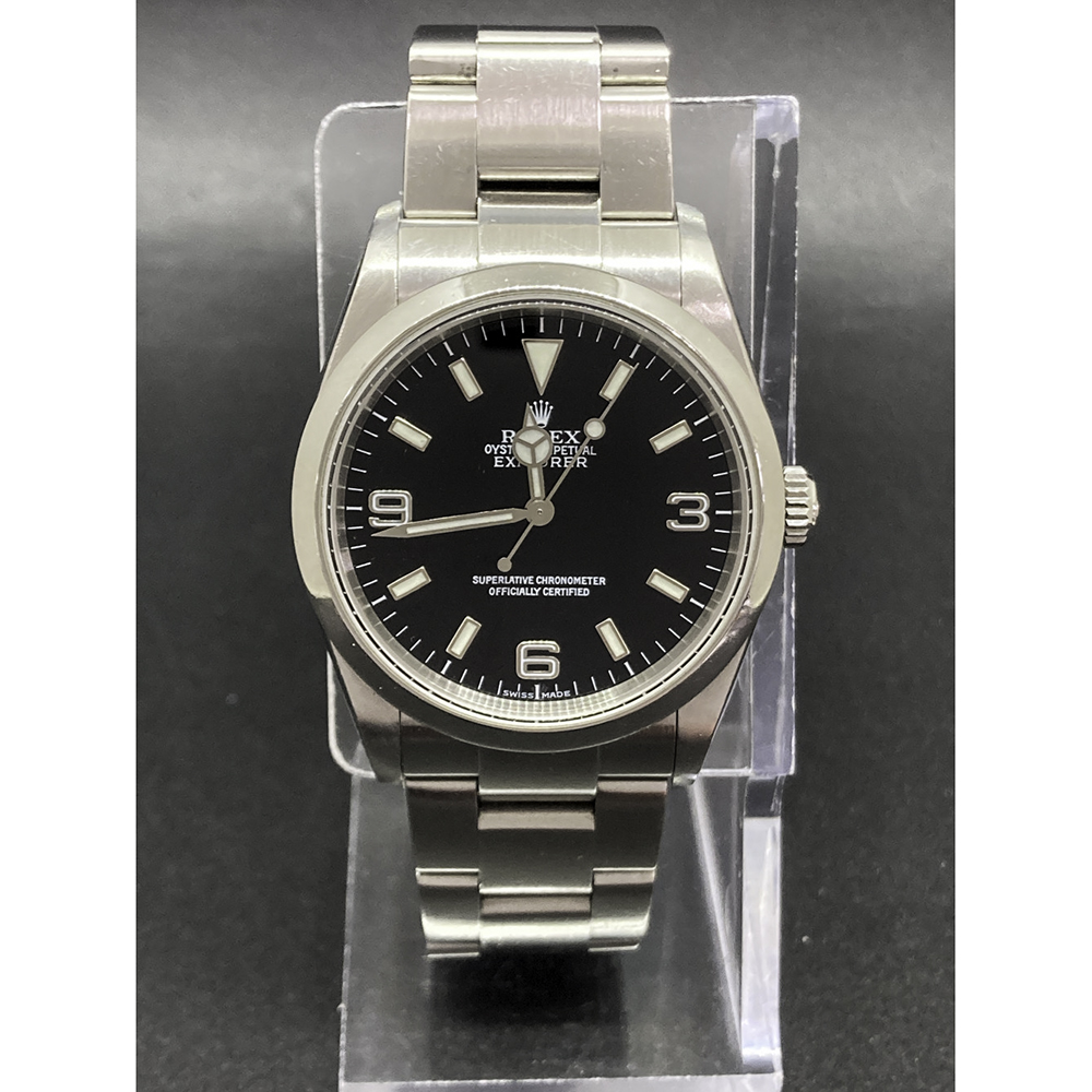 Explorer Steel Black Dial 36mm Product Image 2