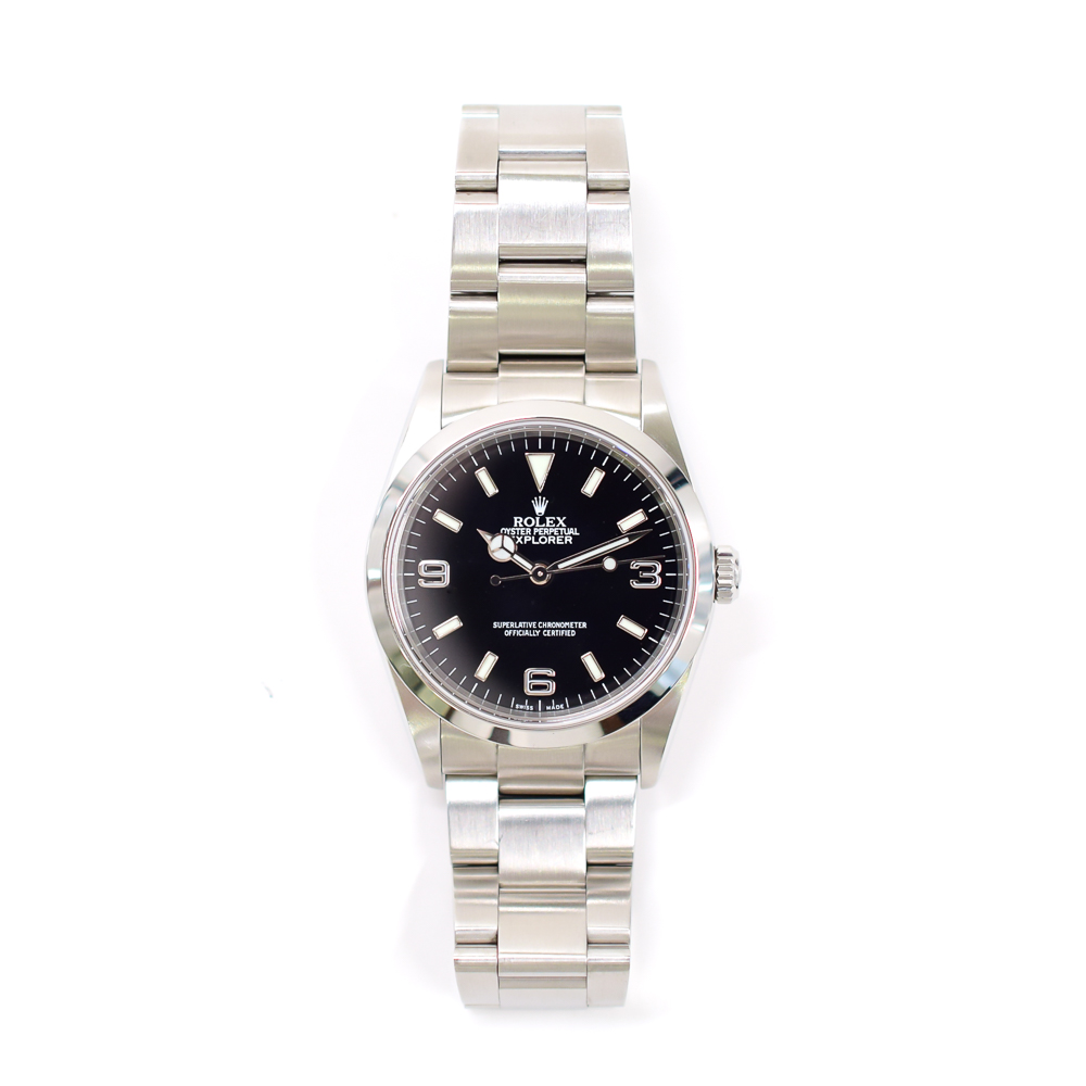 Explorer Steel Black Dial 36mm Product Image 1
