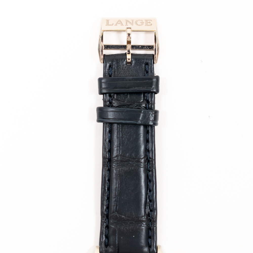 Saxonia White Gold Blue Dial 35mm Product Image 5