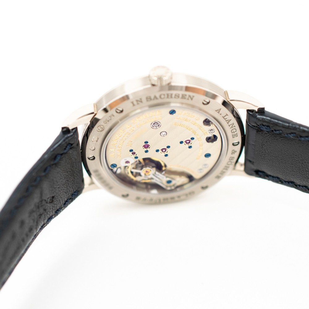 Saxonia White Gold Blue Dial 35mm Product Image 4