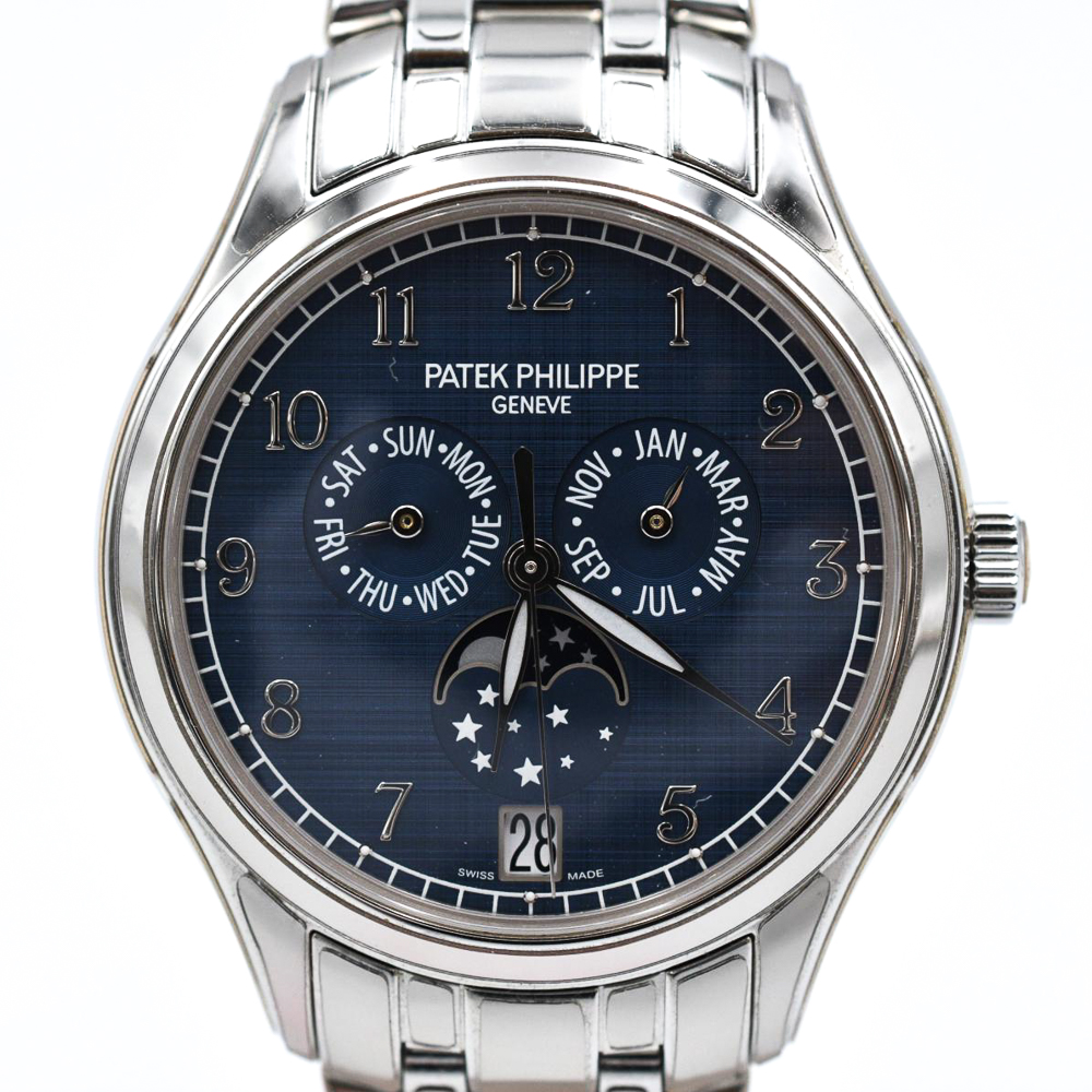 Annual Calendar Steel Blue Dial 38mm Product Image 2