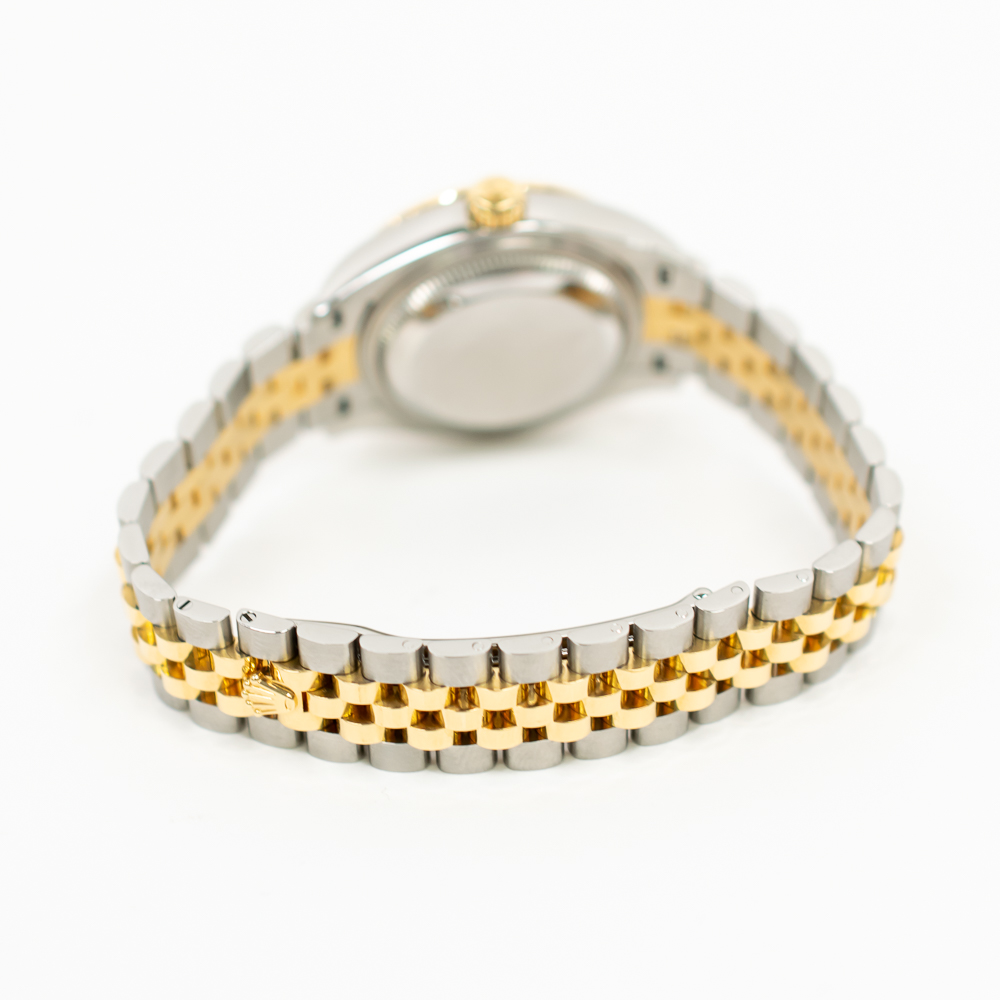 Lady-Datejust Yellow Gold & Steel Diamond Silver Dial 28mm Product Image 4