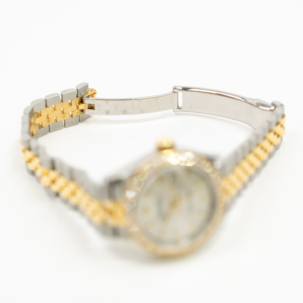 Lady-Datejust Yellow Gold & Steel Diamond Silver Dial 28mm Product Image 6