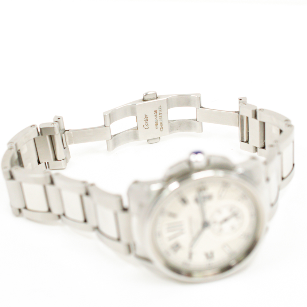 Calibre de Cartier Steel Silver Dial 42mm Product Image 6