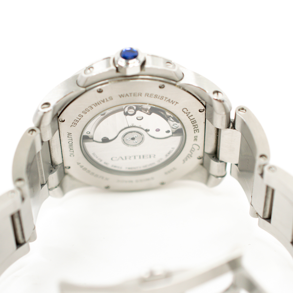 Calibre de Cartier Steel Silver Dial 42mm Product Image 7