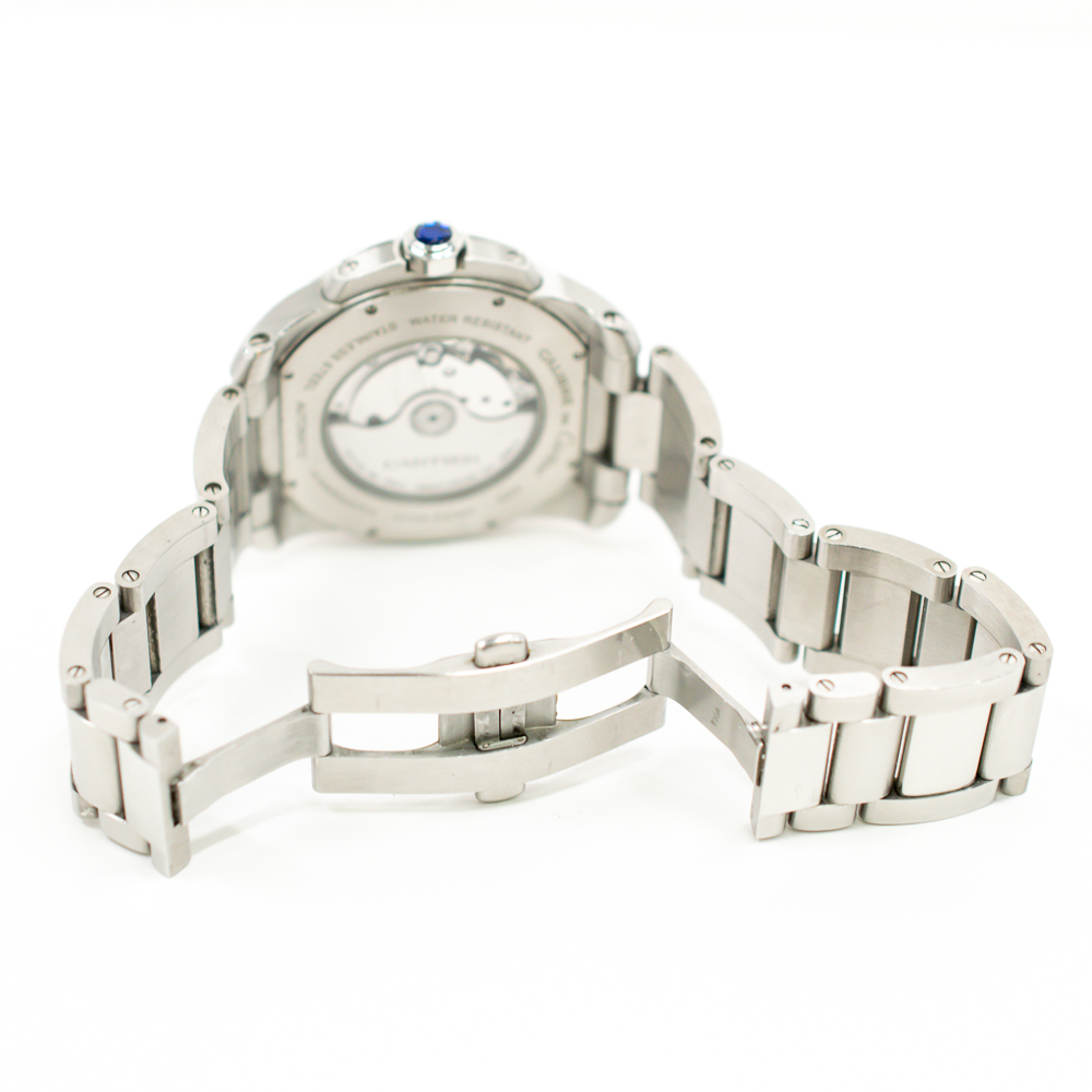 Calibre de Cartier Steel Silver Dial 42mm Product Image 5