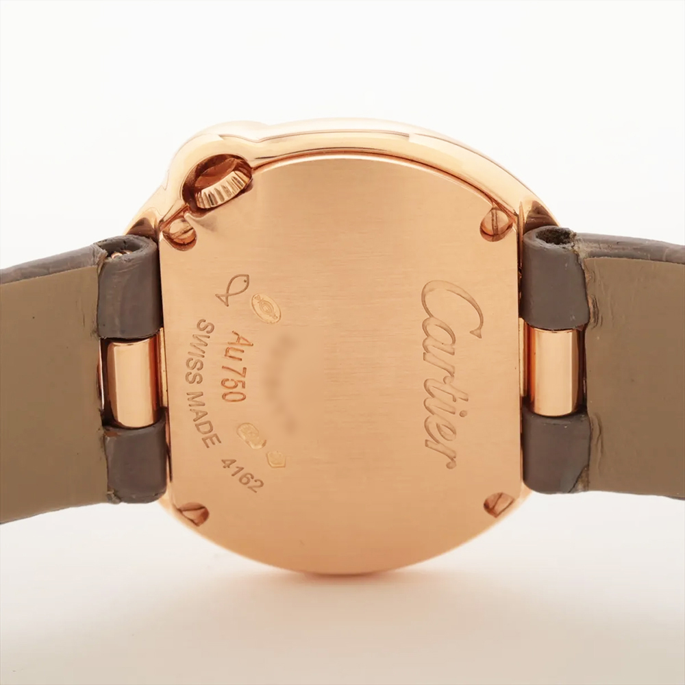 Ballon Blanc de Cartier Rose Gold Diamond Silver Dial 26mm Product Image 7