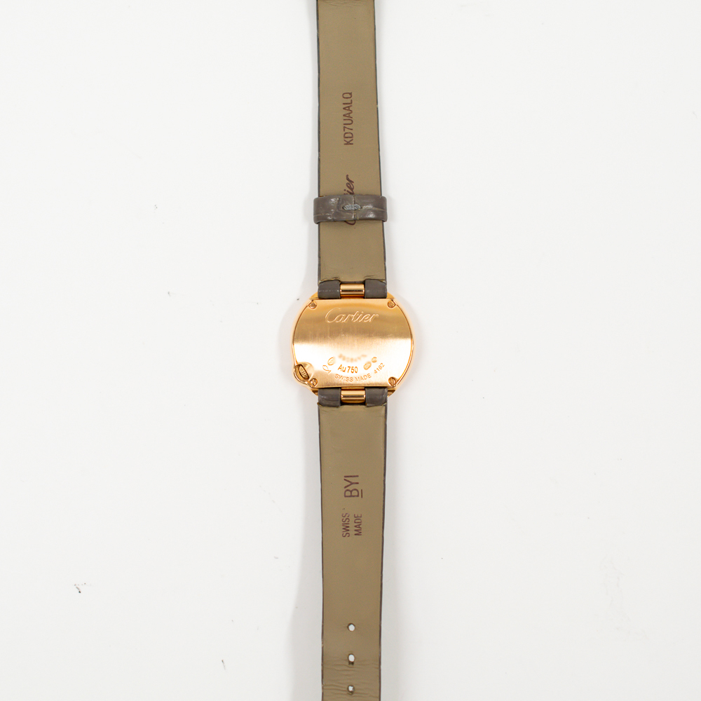 Ballon Blanc de Cartier Rose Gold Diamond Silver Dial 26mm Product Image 5
