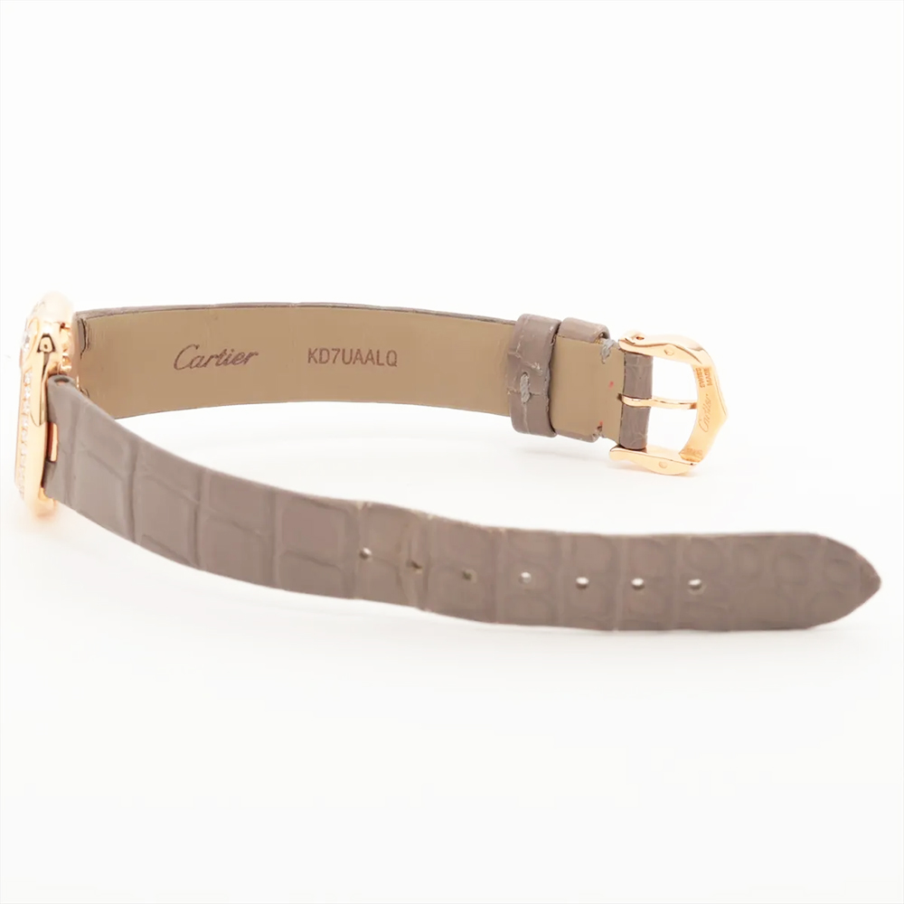 Ballon Blanc de Cartier Rose Gold Diamond Silver Dial 26mm Product Image 8