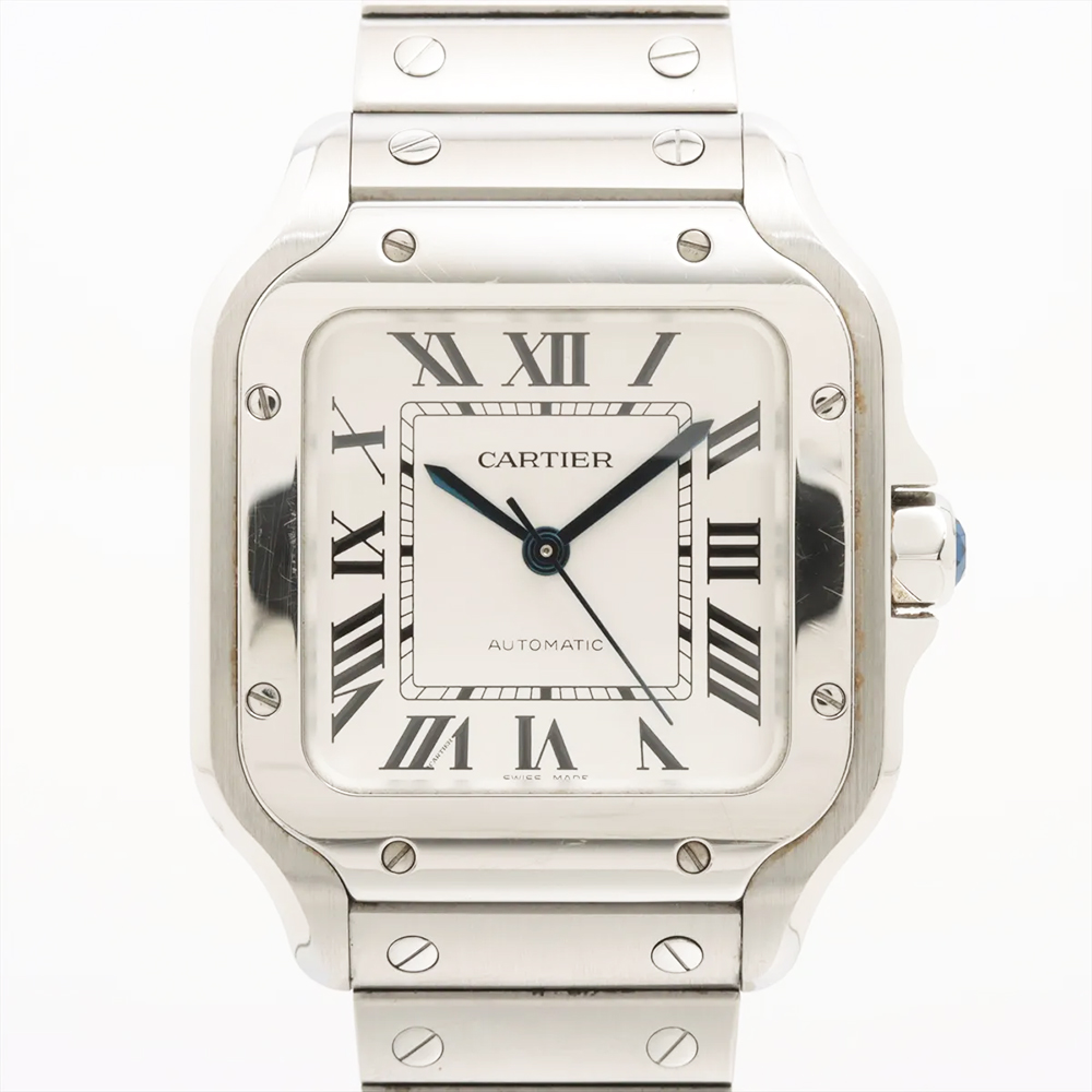 Santos de Cartier Steel Silver Dial 35mm Product Image 2