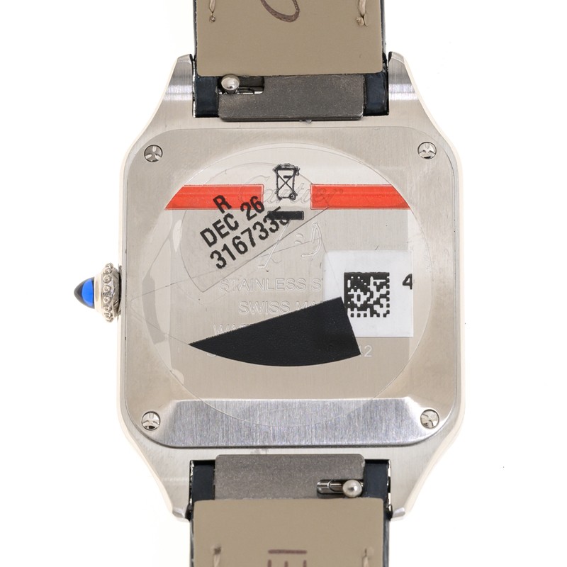 Santos-Dumont Steel Silver Dial 38mm Product Image 2