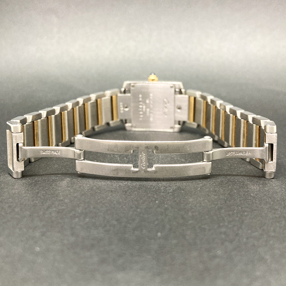 Tank Française Yellow Gold & Steel White Dial 20mm Product Image 6
