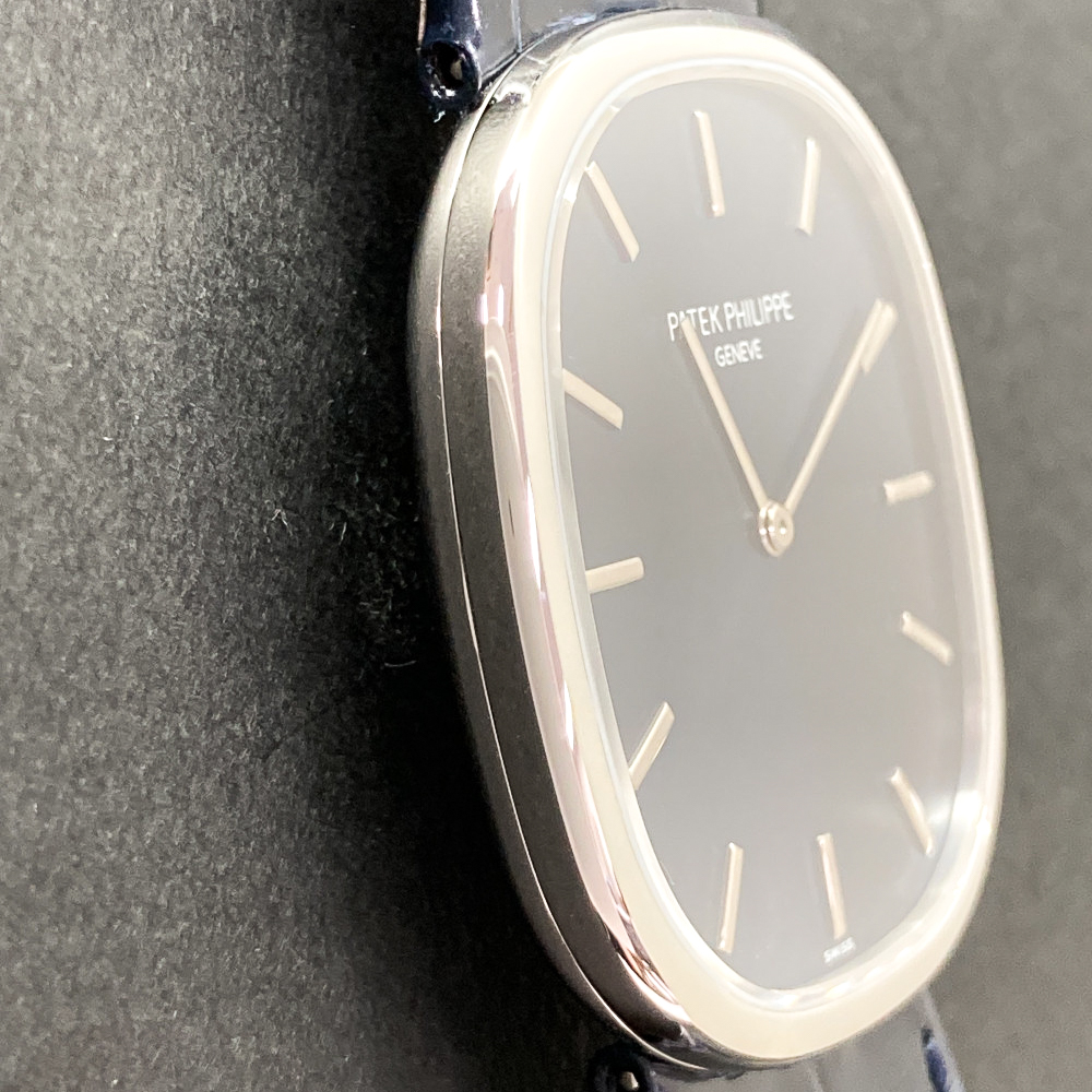 Golden Ellipse Platinum Blue Dial 34mm Product Image 4