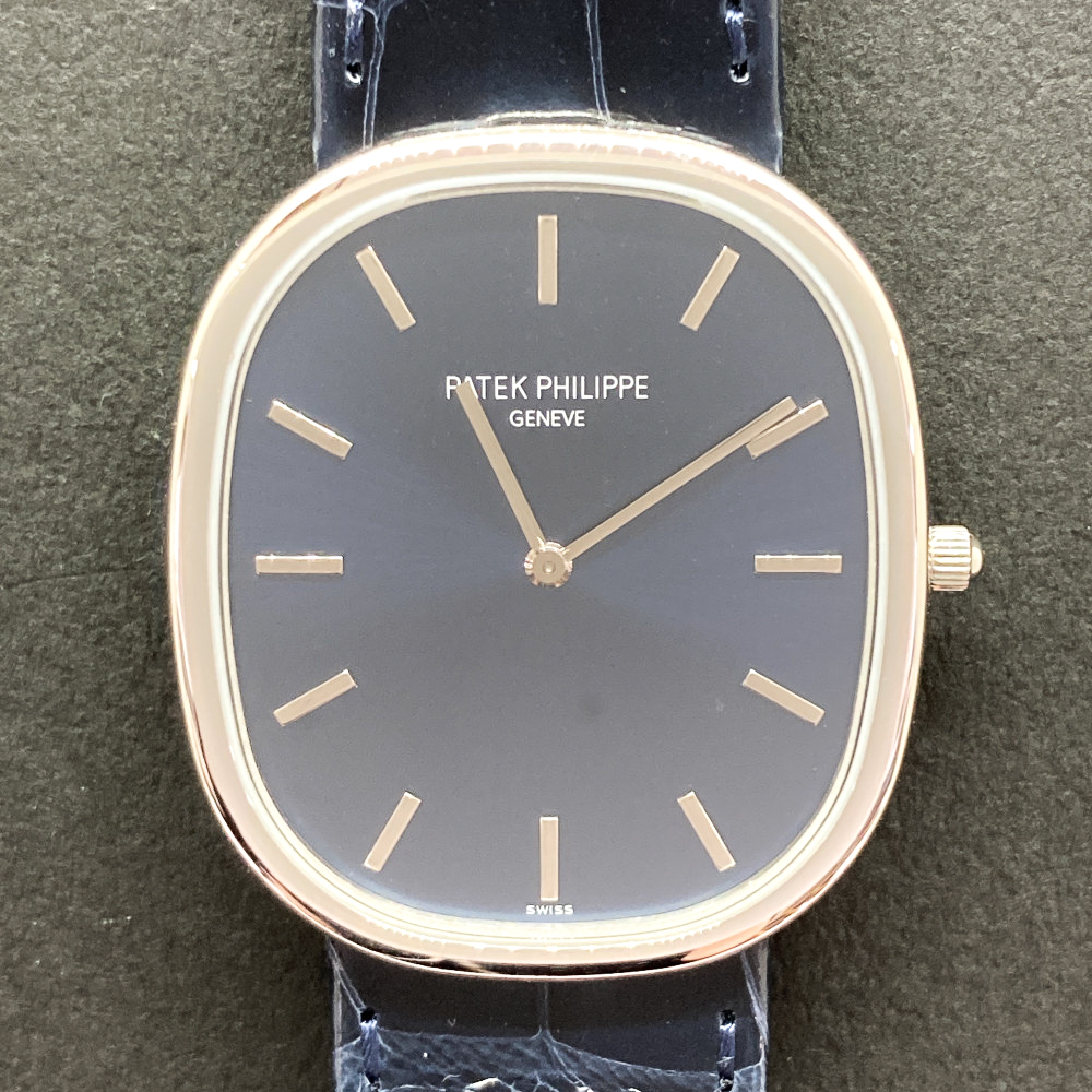 Golden Ellipse Platinum Blue Dial 34mm Product Image 2
