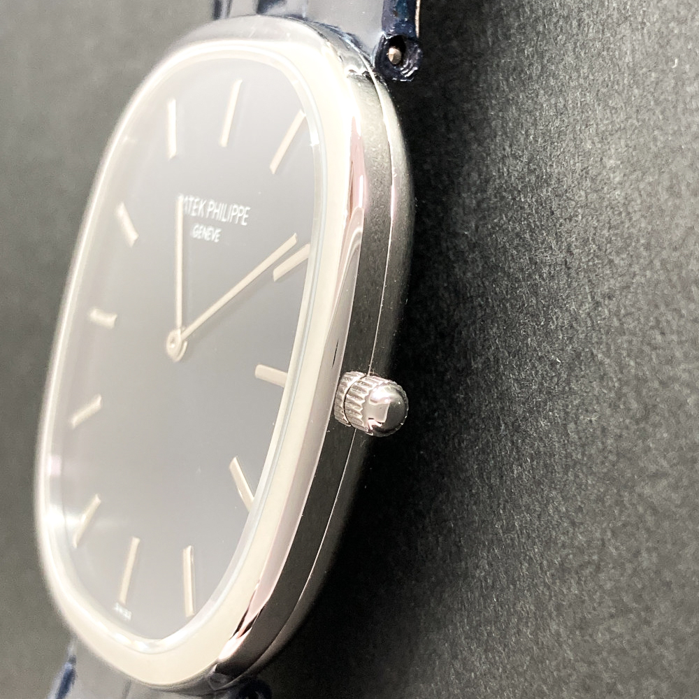 Golden Ellipse Platinum Blue Dial 34mm Product Image 3
