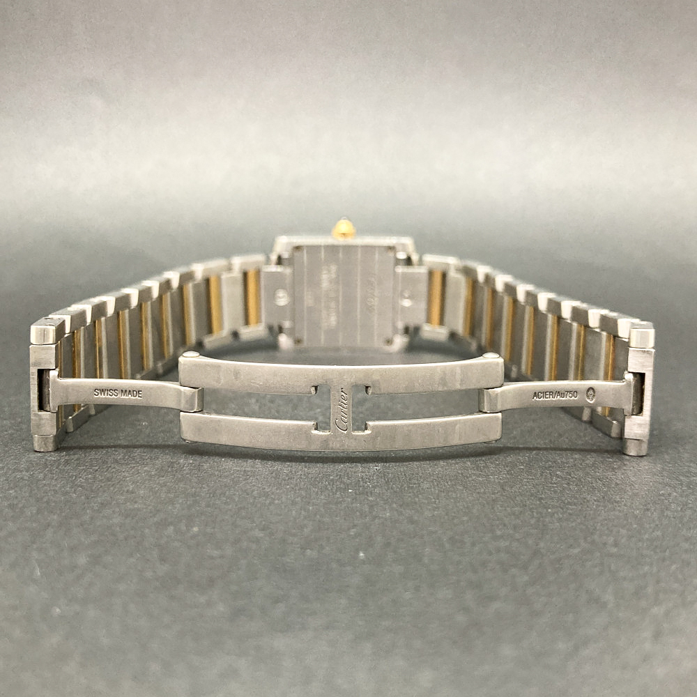 Tank Française Yellow Gold & Steel White Dial 20mm Product Image 6