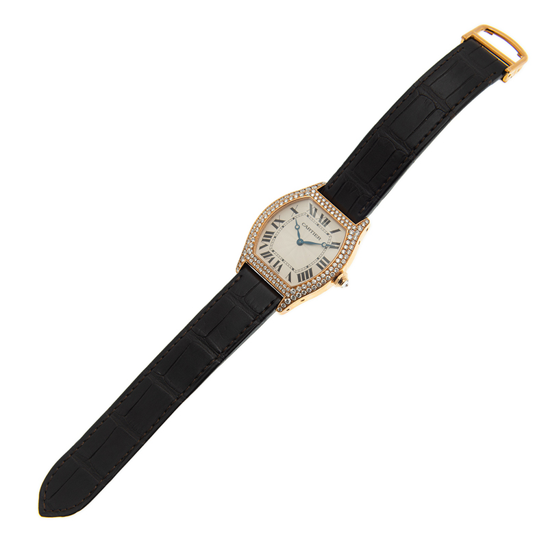 Tortue Rose Gold Diamond Silver Dial 43mm Product Image 3