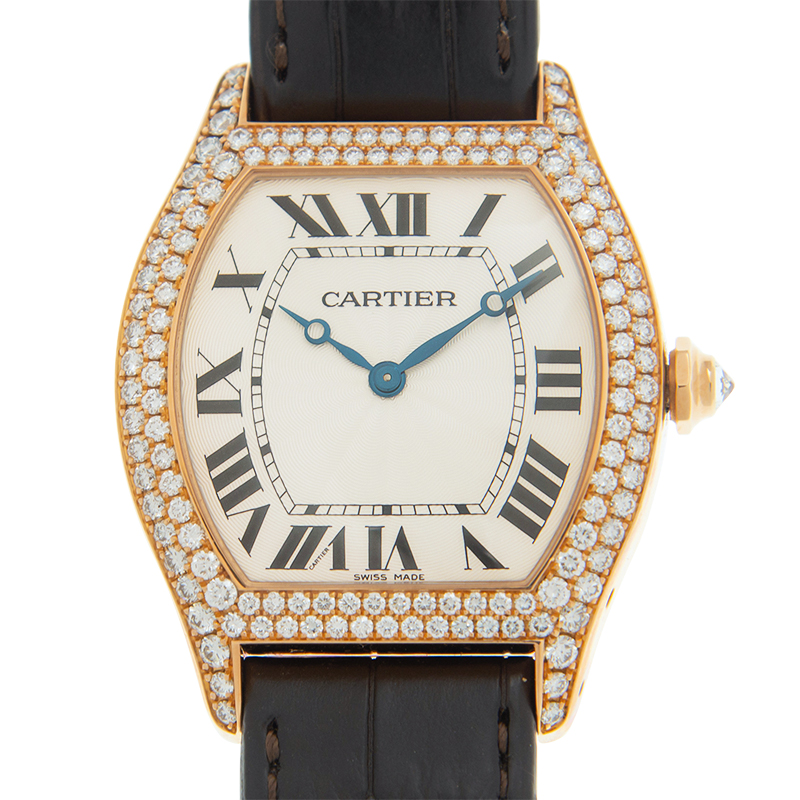 Tortue Rose Gold Diamond Silver Dial 43mm Product Image 1