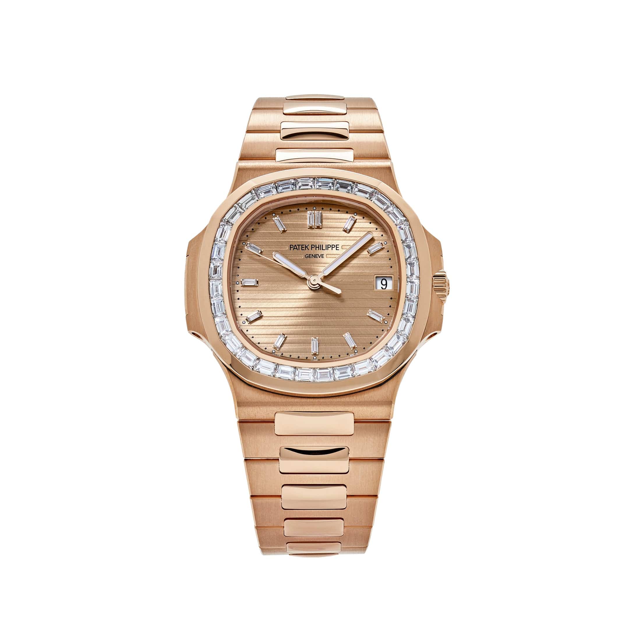 Nautilus Rose Gold Diamond Champagne Dial 40mm Product Image 1