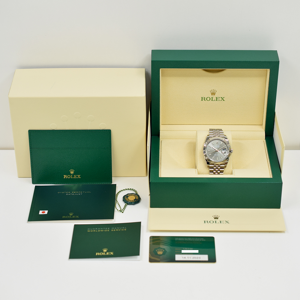 Datejust Steel Jubilee Grey Dial 41mm Product Image 9