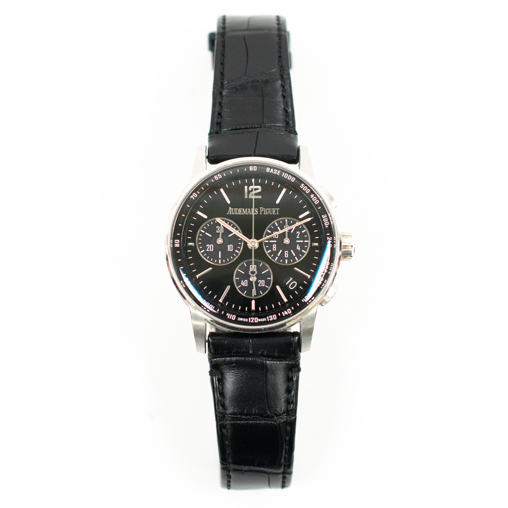 Code 11.59 White Gold Black Dial 41mm Product Image 1