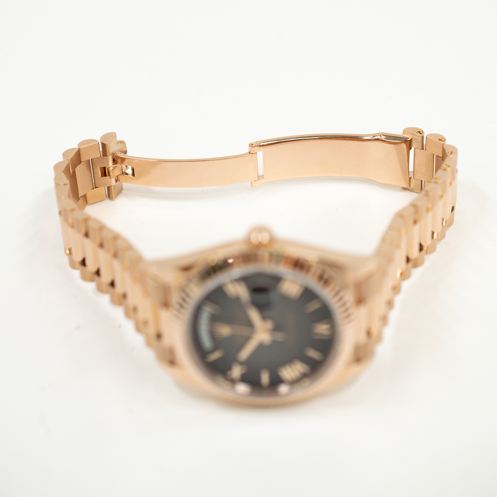 Day-Date Rose Gold Grey Black Dial 40mm Product Image 6