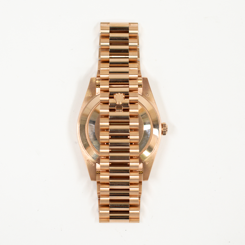 Day-Date Rose Gold Grey Black Dial 40mm Product Image 3