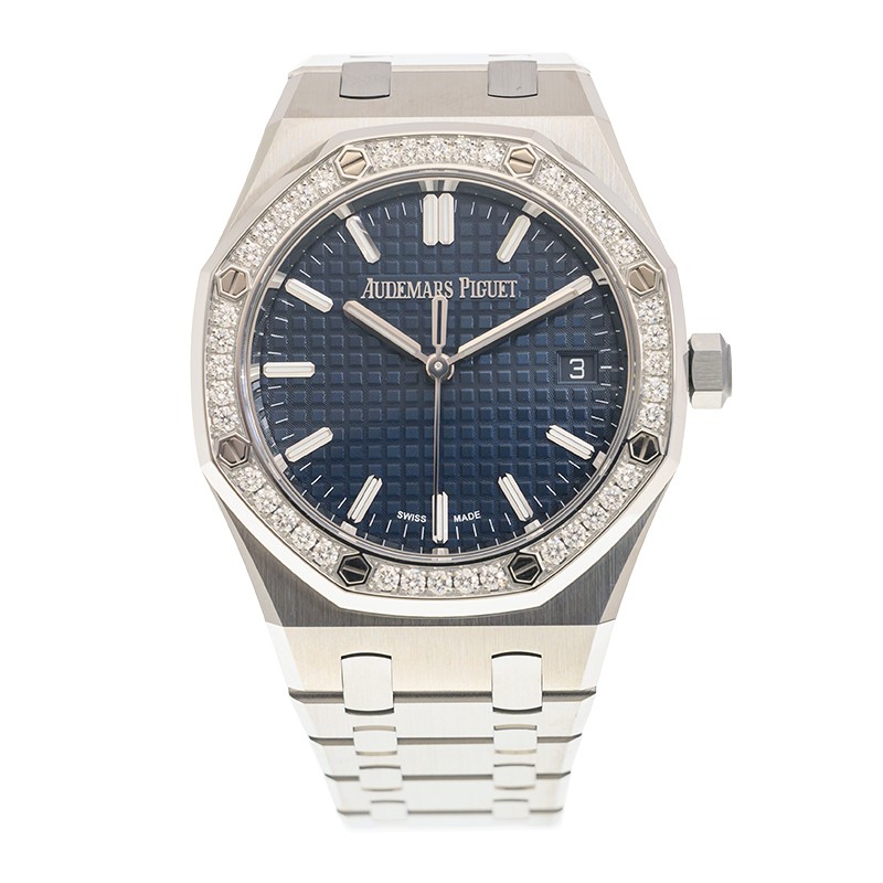 Royal Oak Steel Diamond Blue Dial 34mm Product Image 1