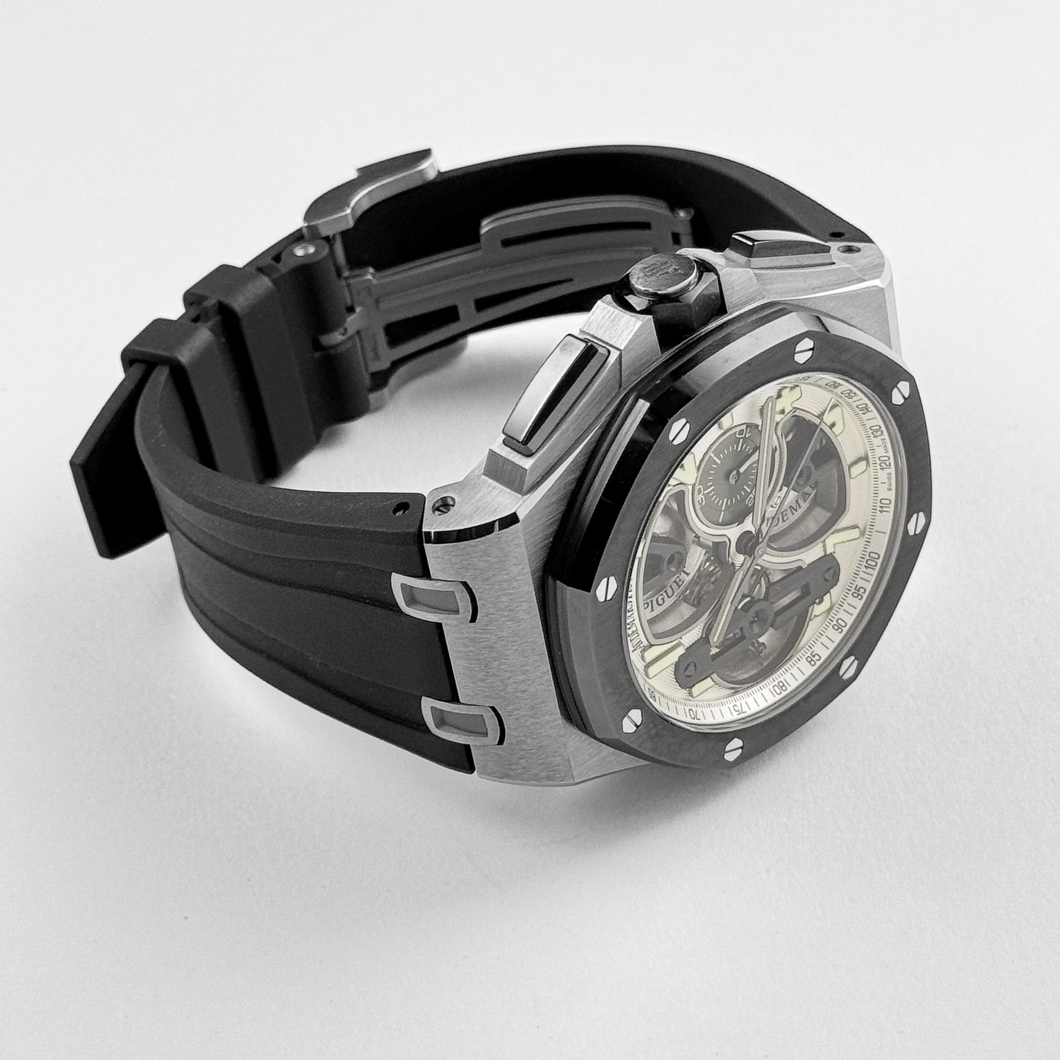 Royal Oak Offshore Tourbillon Chronograph Titanium Silver Dial 44mm Product Image 3
