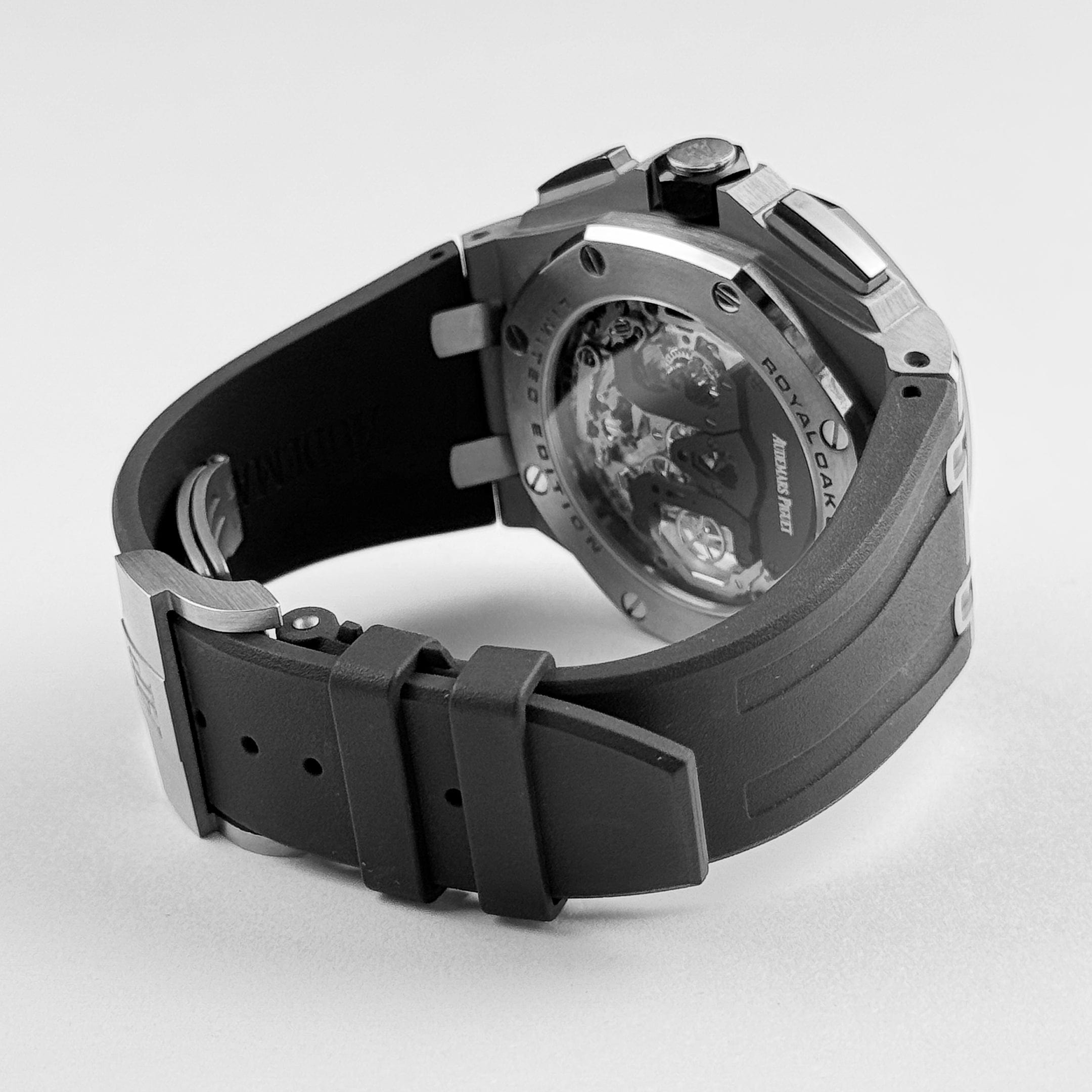 Royal Oak Offshore Tourbillon Chronograph Titanium Silver Dial 44mm Product Image 6