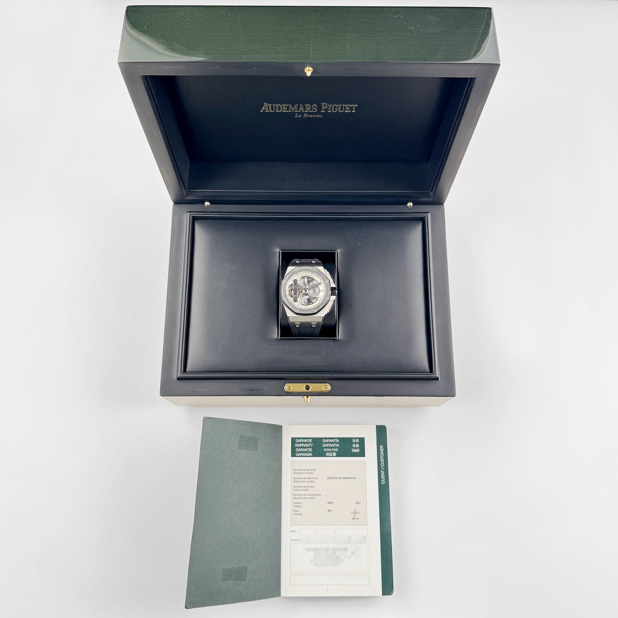 Royal Oak Offshore Tourbillon Chronograph Titanium Silver Dial 44mm Product Image 10
